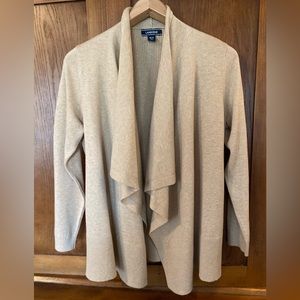 Lands’ End Open-Front Cardigan